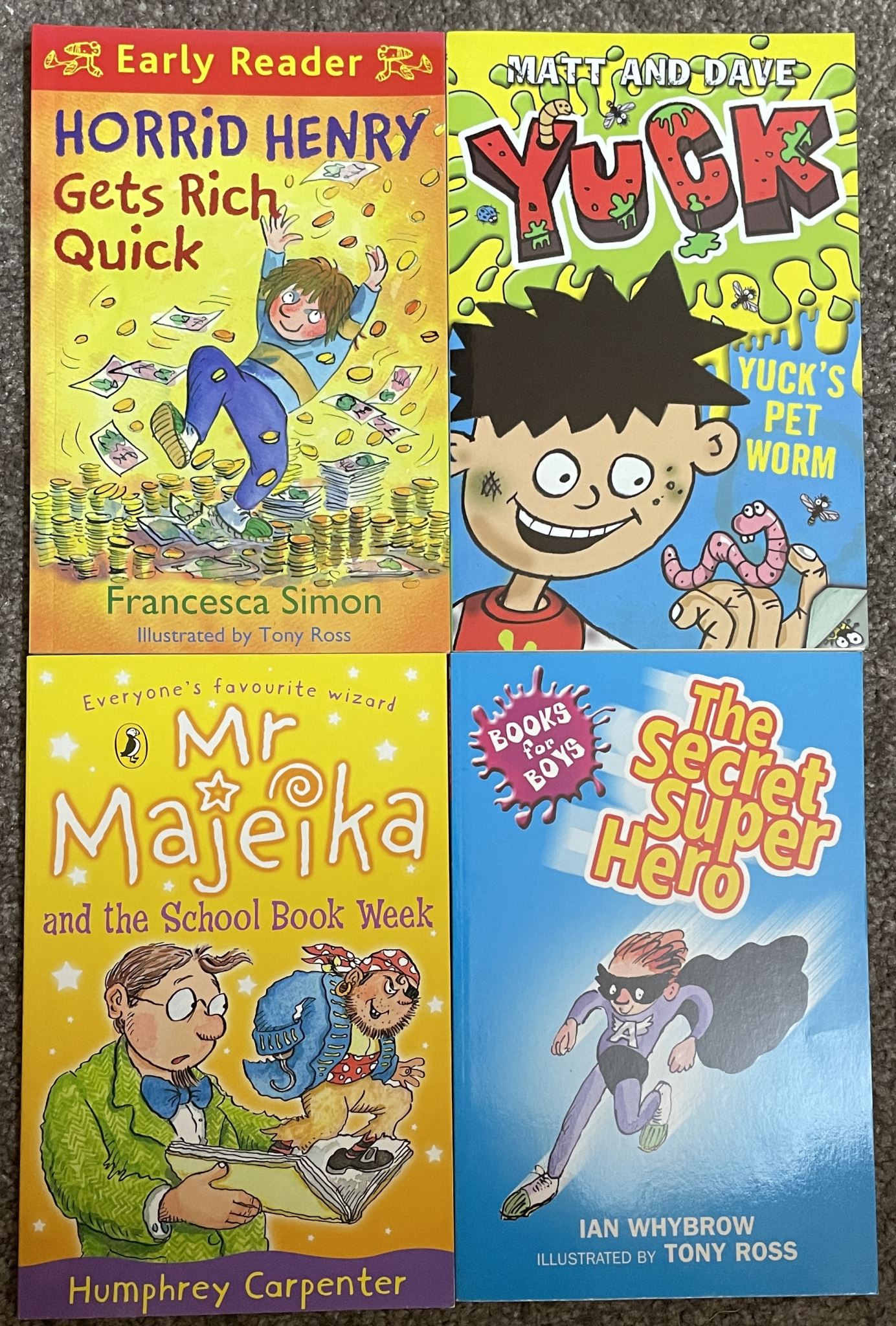 4 children books